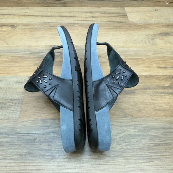 Dansko size 5.5-6 Black and Gray Studded Sandals - Picture 5 of 9